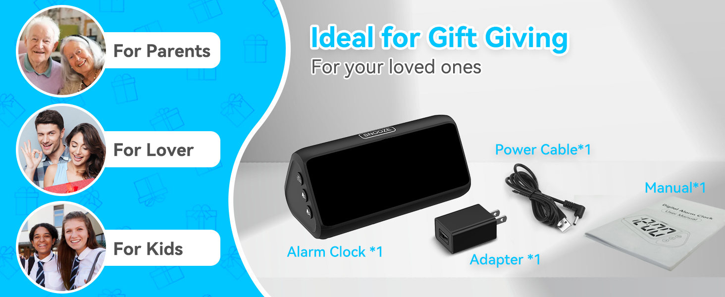 digital clocks for gift giving