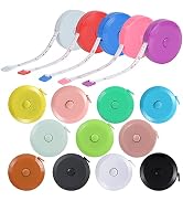 XUNHEWI Tape Measure, Soft Retractable Measuring Tape 60-Inch/150cm Double-Scale Metric Tape Meas...