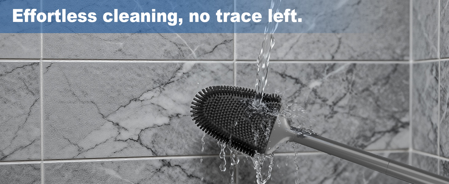 Effortless cleaning, no trace left.
