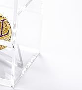 Foboull Championship Ring Display Case,Acrylic Display Box and Holder for Super Bowl Rings, Champ...