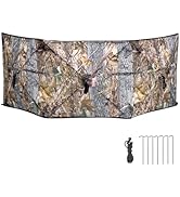 WTVIDAS Pop Up Ground Blind,Portable Hunting Blind for Duck Turkey Deer Hunting