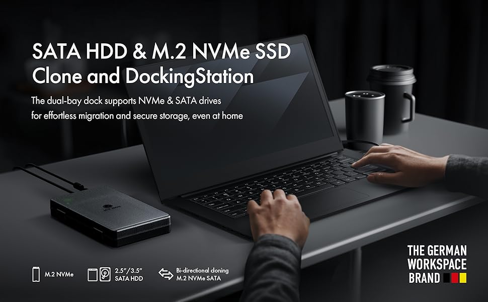 nvme to sata hard drive cloner m.2 cloner ssd cloner