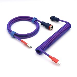 Coiled Keyboard Cable