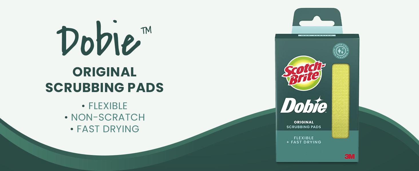 Scotch-Brite Dobie Original Scrubbing Pads