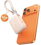 TORRAS EasyGo for iPhone 17 Portable Charger 10000mAh, 45W Ultra-Ice Fast Charging USB-C Power Ba...