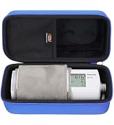 Hard EVA Carry Case Compatible with Panasonic EW3109W Portable Upper Arm Blood Pressure Monitor, ...
