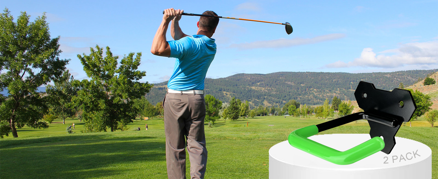 Golf Bag Wall Mount