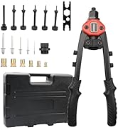 PROWIN 2IN 1 RIVET NUT TOOL Hand Blind Riveter 13" Rivet Nut Tool Long Handles,Labor-Saving Rivet...