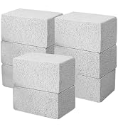 8-Pack Natural Pumice Cleaning Stones Pumice Stone for Cleaning Non-Scratch Grill & Griddle Scrub...