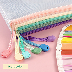 mesh zipper pouch