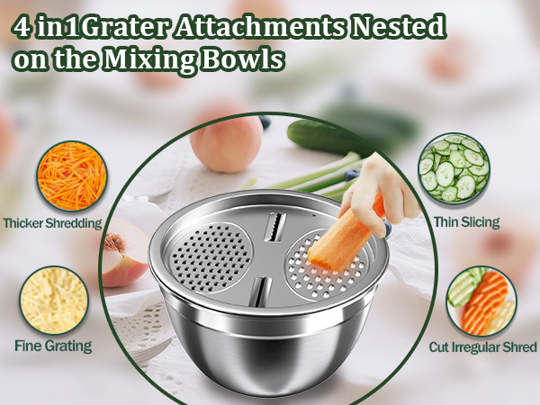 mixing bowls stainless steel