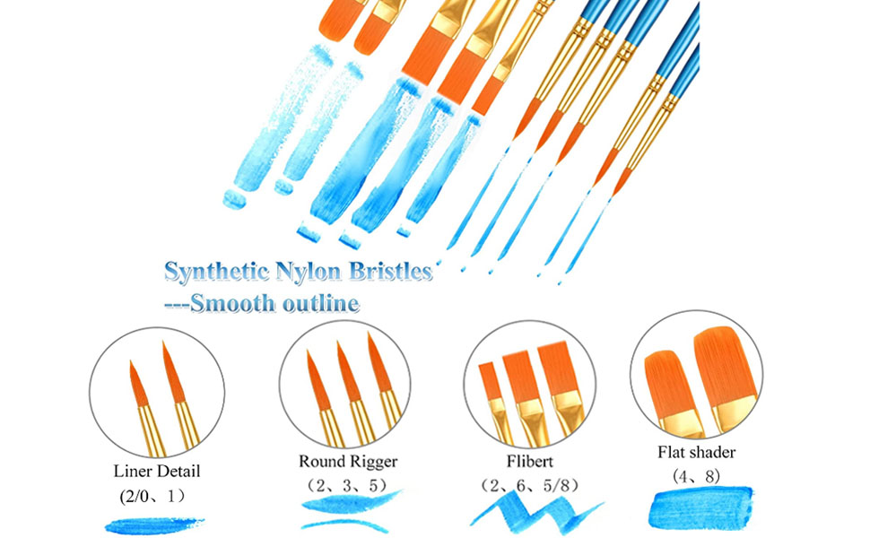 paint brushes paint brush paint brush set paint brushes for acrylic painting watercolor brushes