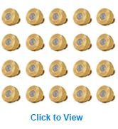 Mister Nozzles for Outside Patio Misting, Brass Nozzle for Misters Outdoor Cooling System, Garden