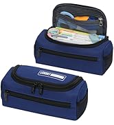 ECHSRT Jumbo Pencil Case Organizer for Men Women, Extra Large Capacity Pencil Pouch, Sturdy Porta...