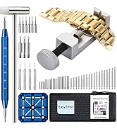 Watch Repair kit - EasyTime Watch Link Removal Tool kit, Watch Band Tool kit with Watch pin Remov...
