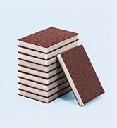 10 Pack Carborundum Sponge, Nano Emery Sponges for Rust Removal, Heavy Duty Scouring Pads Pot Cle...