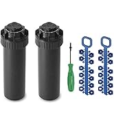 Rain-bird 5000 Series Rotor Sprinkler Head - 5004 PC Model, Adjustable 40-360 Degree Part-Circle,...