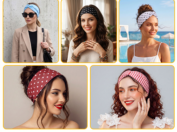 Polka Dot Headbands