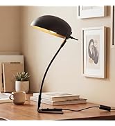 PSDSSHIIS 18.4" Metal Desk Lamp Modern Industrial Table Lamp, Adjustable Neck Architect Lights (3...
