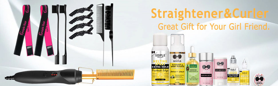 black electric hot comb