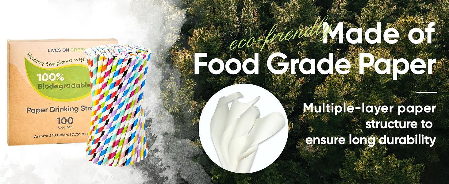 food grade paper straws