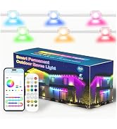 50FT Permanent Outdoor Lights Bluetooth APP Control with 30 RGB LED Lights for Daily and Accent L...