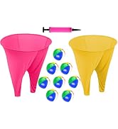 ROMANKAS Granny Pants Outdoor Game,Granny Pants with 8 Bouncy Balls & 1 Air Pump (Random Colors) ...