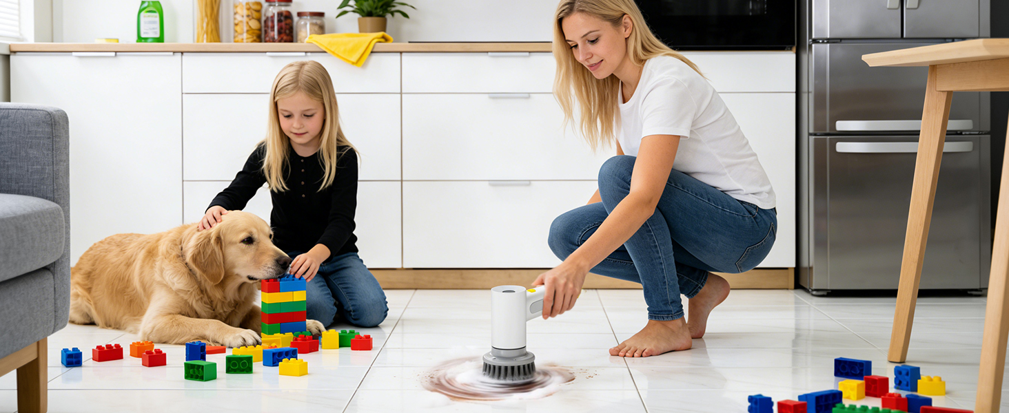 best battery operated scrubber