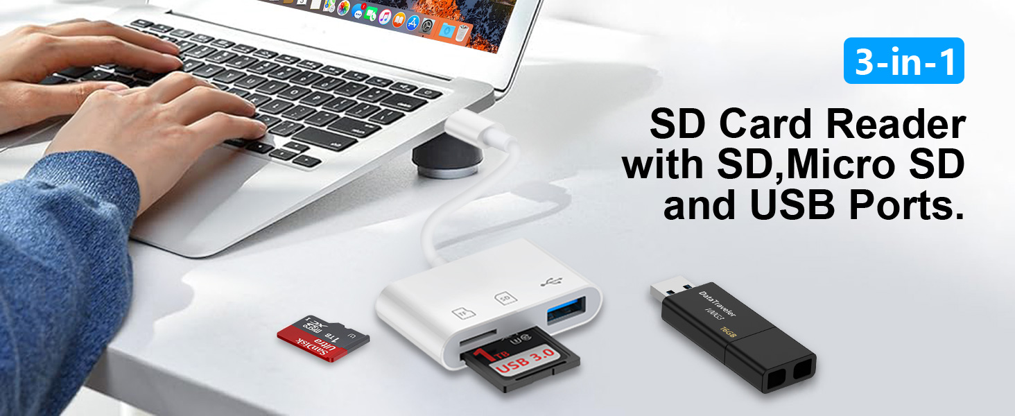 digital camera adapter iphone 17 micro sd card reader photo transfer from samsung galaxy a17