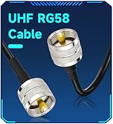 UHF Male PL-259 to UHF Male PL-259 Low Loss Digital Coax UHF Jumper Cable
