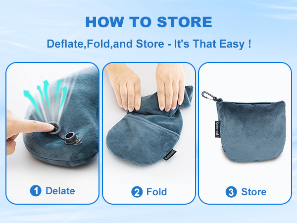 inflatable neck pillow for traveling on plane,neck pillow for traveling on plane