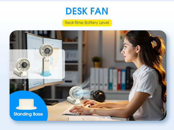 quiet handheld fan