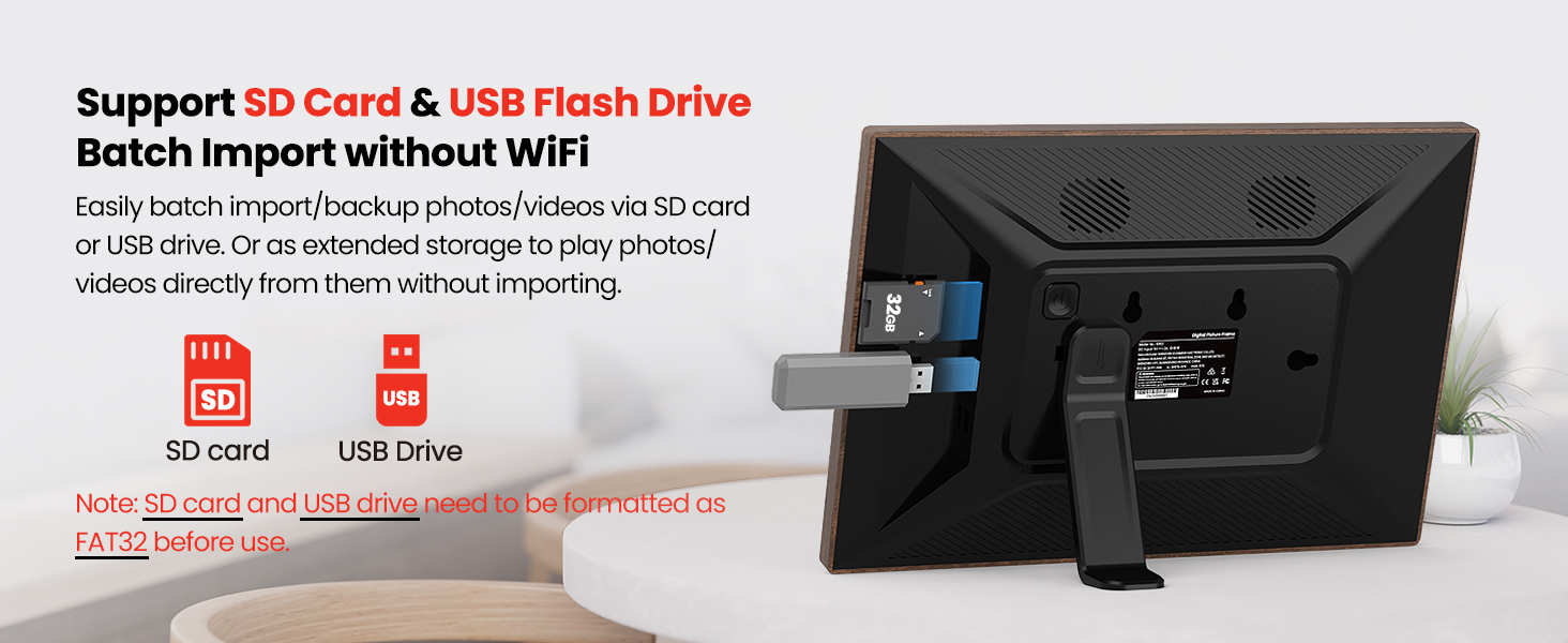 Support SD Card&USB Drive