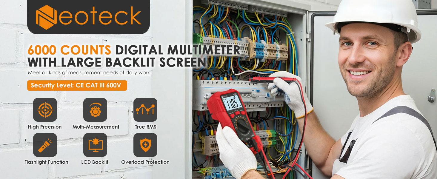 6000 Counts Multimeter