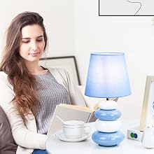 ANGE Ceramic Table Lamp 22348