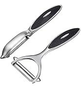 FUHUY Vegetable, Apple Peelers for kitchen, Fruit, Carrot, Veggie, Potatoes Peeler, Y-Shaped and ...