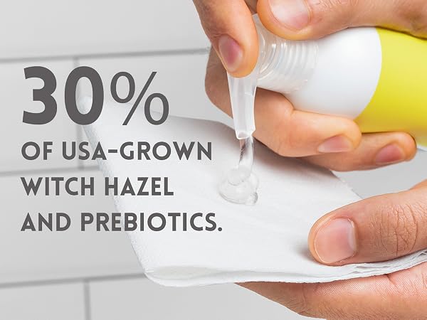 tucks alternative witch hazel pad wipes