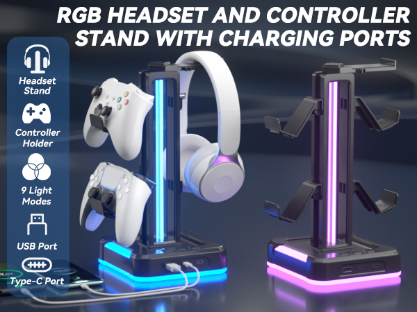 headphone and controller stand 02