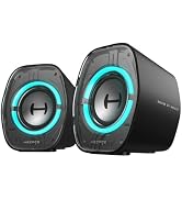 Edifier G1000 II Desktop Computer Speakers for Gaming, 2.5" Full-Range Driver & Enhanced Bass, Bl...