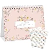 Small Desk Calendar 2024, Mokani Mini Monthly Desktop Standing Calendar (8"x6") from Jan.2024 to ...