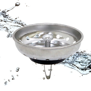 Kitchen sink strainer (Spring Clip Style)