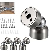 Hoowen 4PCS Magnetic Door Stoppers, Powerful Mini Doorstop Heavy Duty Door Holder with Screws, St...