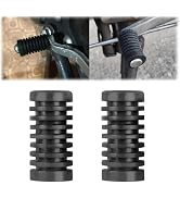 BWESOO 2 Pcs Black Motorcycle Gear Shift Shifter Lever Pedal Rubber Cover,Motorbike Shift Pad Sho...
