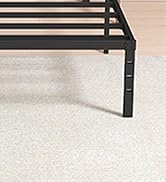 Maenizi King Size Bed Frame No Box Spring Needed, 14 Inch Heavy Duty King Platform Bed Frame Supp...
