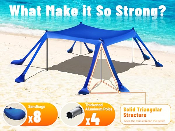 camping sun shelters
