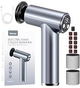 Drivox Electric Foot Callus Remover, 2-in-1 Rechargeable Portable Electric Foot File with 70pcs S...