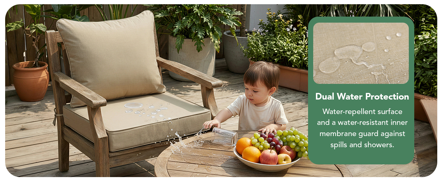 waterproof outdoor chair cushions
