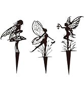 Decorative Garden Stakes, Fairy Garden Statues for Home and Garden