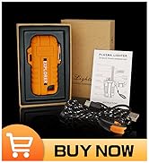 Lafagiet USB C Rechargeable Lighter, 360° Flexible Neck, Wind & Water Proof, Electric Arc Lighter...