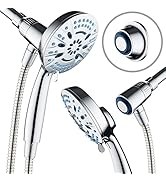 Magneton High-Pressure 8-mode Handheld Shower Head with Magnetic Guidance Docking System - 2 Magn...